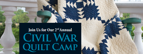 Civil War Quilt Camp